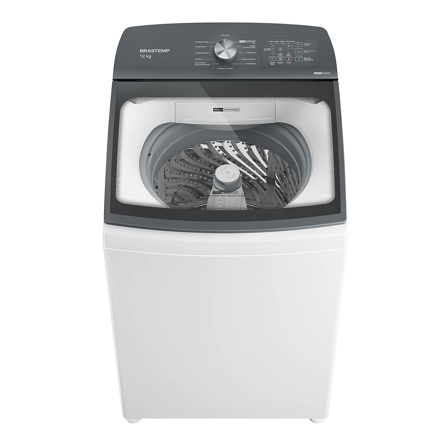 Máquina de Lavar Brastemp 12Kg Branca Água Quente…