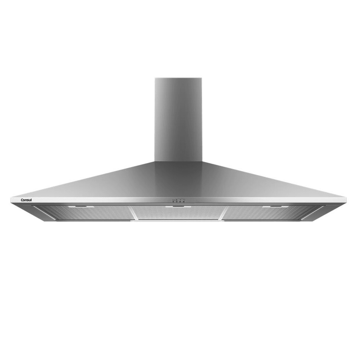 Coifa de Parede Consul Piramidal 90 cm Inox 127V -…