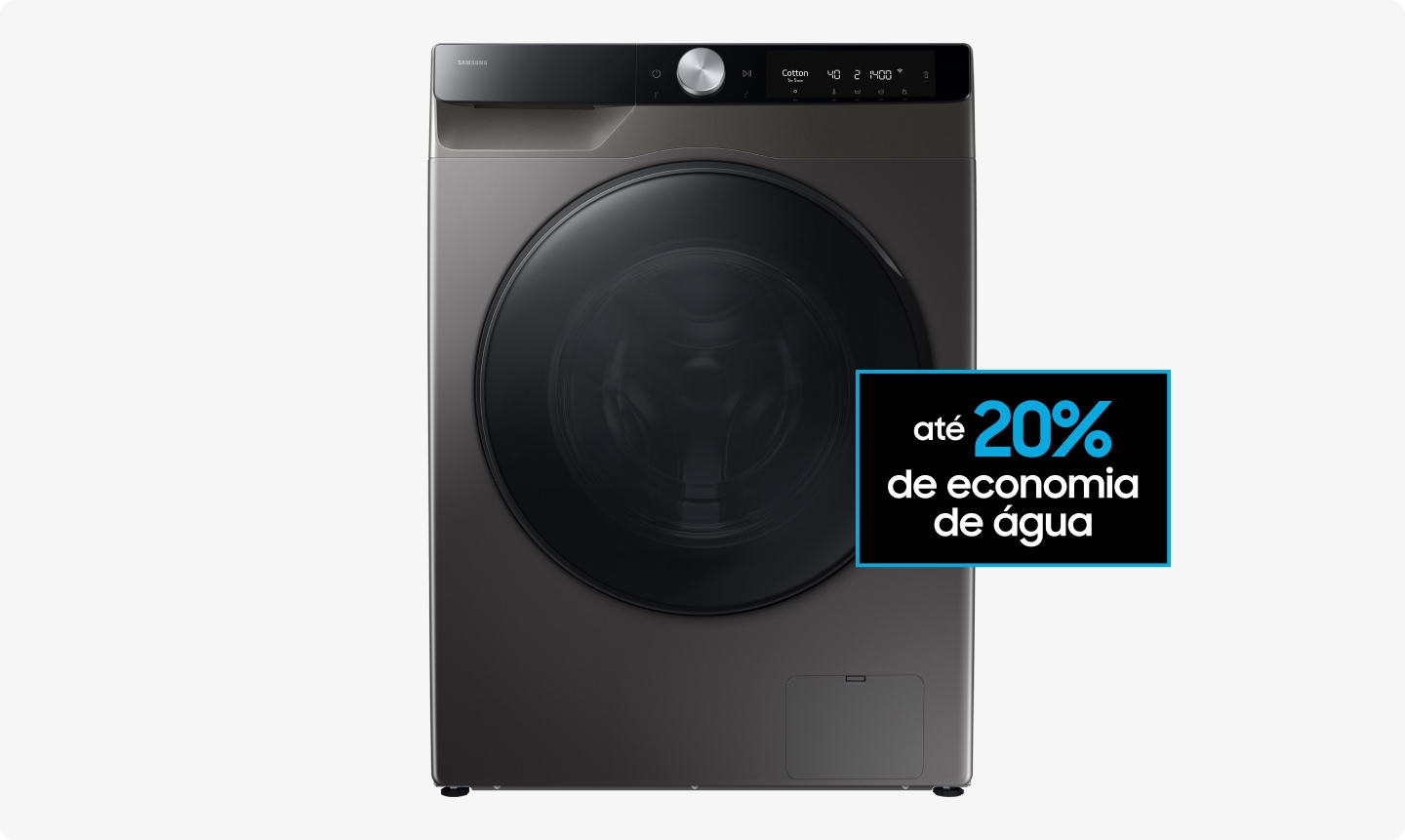Lava e Seca Smart WD13FG com AI Control Inox 127V…